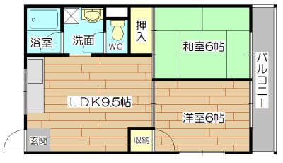 光庸ハウス 間取り図