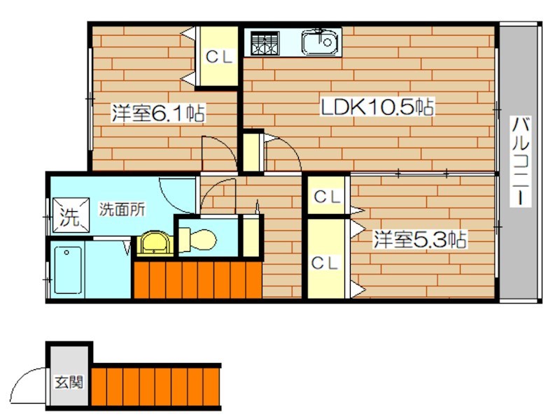 ルーセントベガ 間取り図