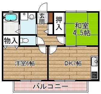 ハイツアルコ 間取り