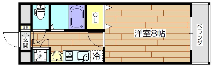 サウザンドマイルズアーク 202号室 間取り