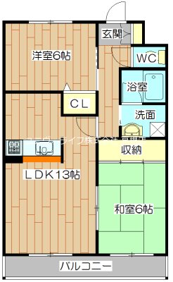 ガーデンパレス高槻 間取り