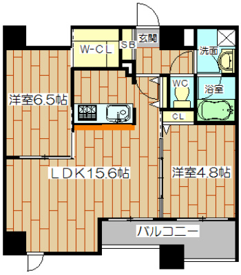 アーバネックス高槻芥川 間取り