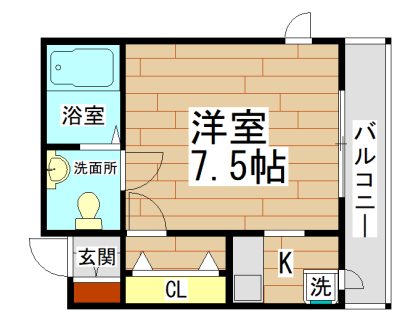 ラフォルテ駅前 間取り