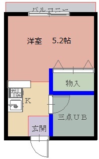 風(女子専用) 間取り