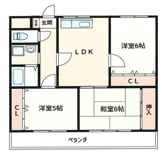 レジェンと川添 間取り