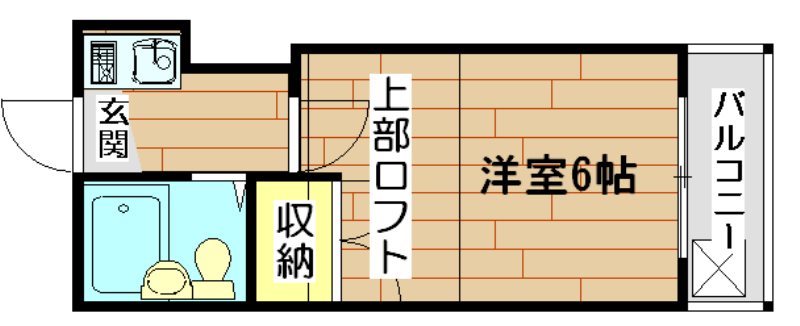 レステビュー桜ヶ丘北町 間取り