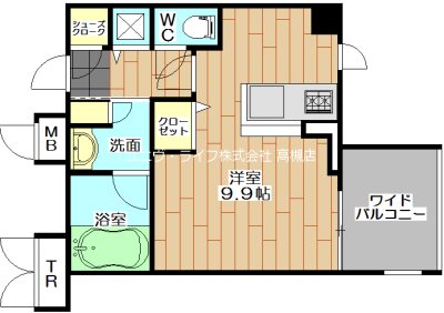 ザ・ガーデンスイート 間取り図