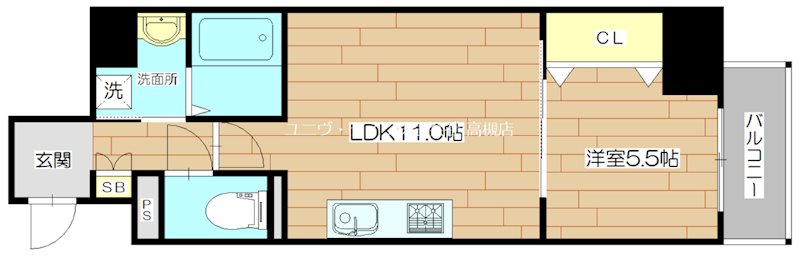 グランコート北園 間取り