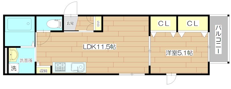 MahaLoha（マハロハ） 間取り