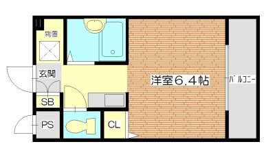 ヒルトップ千里山 間取り図