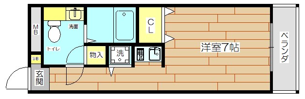 ソフィア武庫川 間取り図