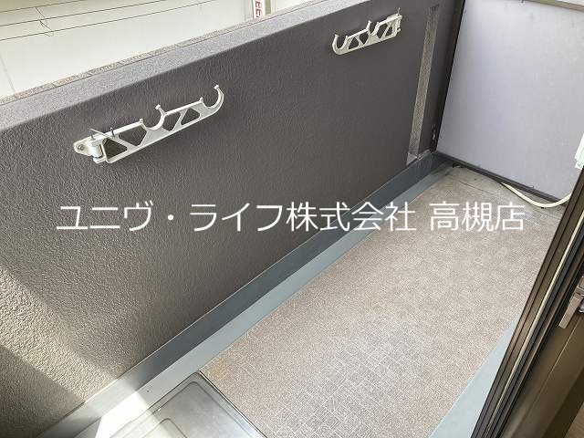 コンフォール高槻  ベランダ