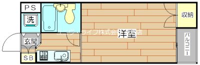 芥川グリーンハイツ 間取り