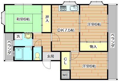 レジデンスミネ 間取り
