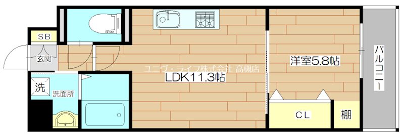 グランコート北園 間取り