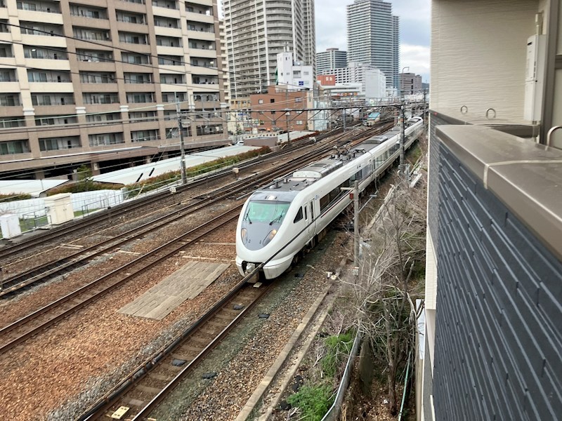 ウェルスクエア高槻 ベランダ