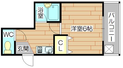 エヴァーグリーン・タナカ 間取り