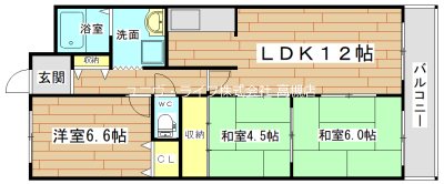 クオレグランデ 間取り図