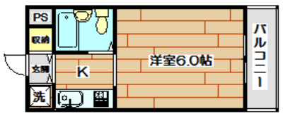 ジョイフル富田 間取り