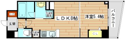 Ｄ‘ＴＯＷＥＲ芥川   間取り