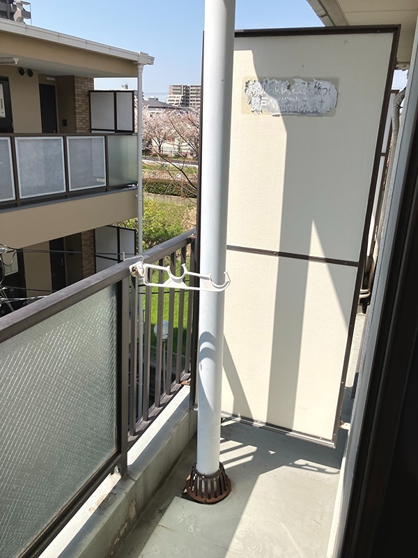 メゾンイズミ ベランダ