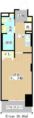 LIBRA TAKATSUKI（リブラ高槻） 間取り