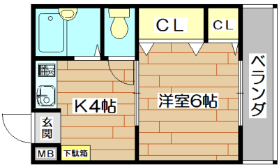 アンフィニィ松が丘 間取り