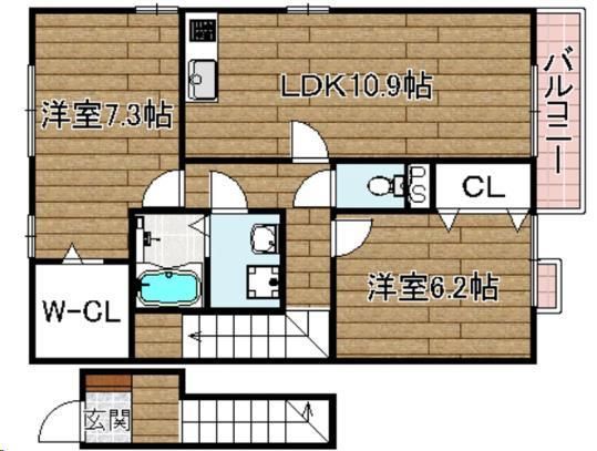 グランモア神内 間取り