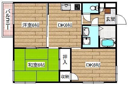 メゾンクレール 間取り