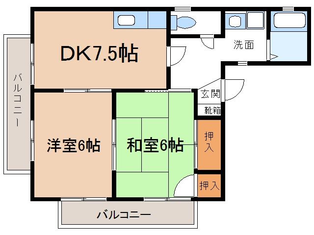 メロディーハイム 間取り