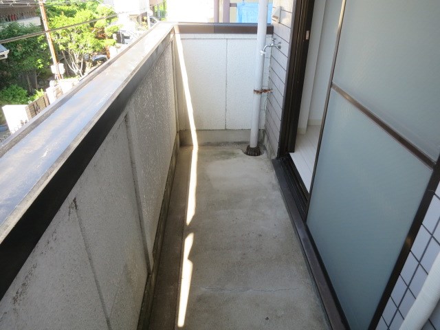 北園ハイツ ベランダ