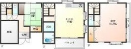 レリーサヴィラ八幡 間取り