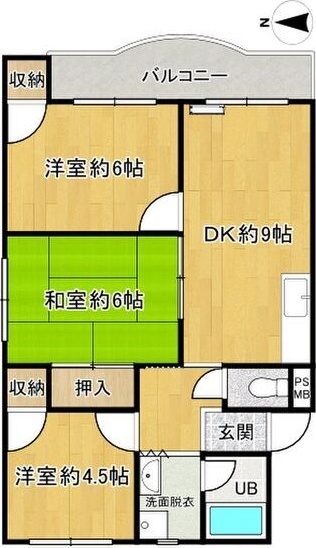 グランデー西町 間取り