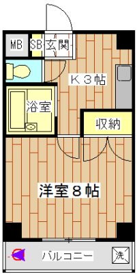 ヴェルディ南松原 間取り