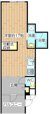 アクエルド上牧  間取り
