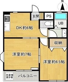 津之江パークハイツ 間取り