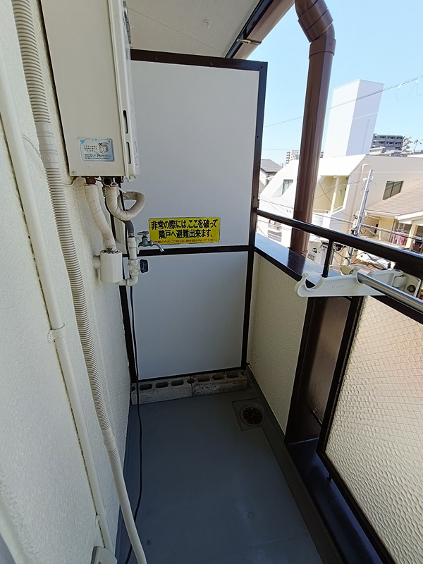 ドミール泉 ベランダ