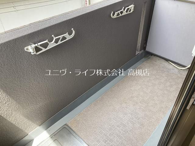 コンフォール高槻 ベランダ