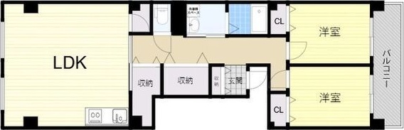 UMEDA　BLD 間取り