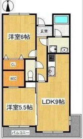 翠ハイツB 間取り