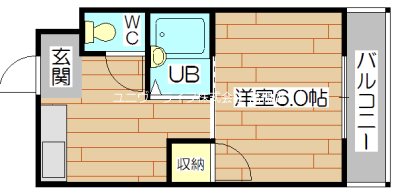 津之江パークハイツ2号館 間取り