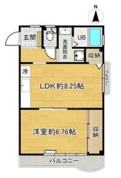 トナミマンション 間取り図