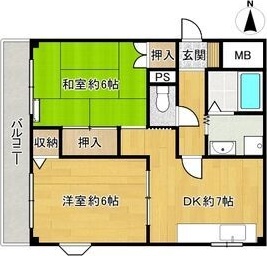 735柳ビル 間取り図