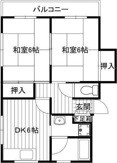 阪口マンション 間取り図