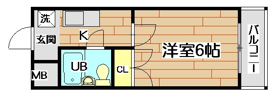 レジデンスエトワル 間取り図