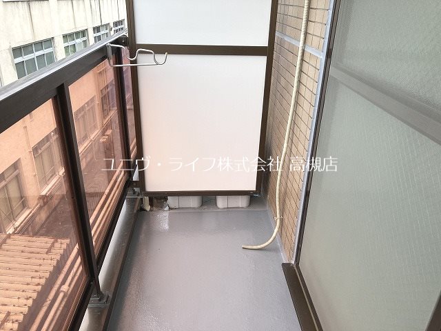 ホリデーイン安満   ベランダ