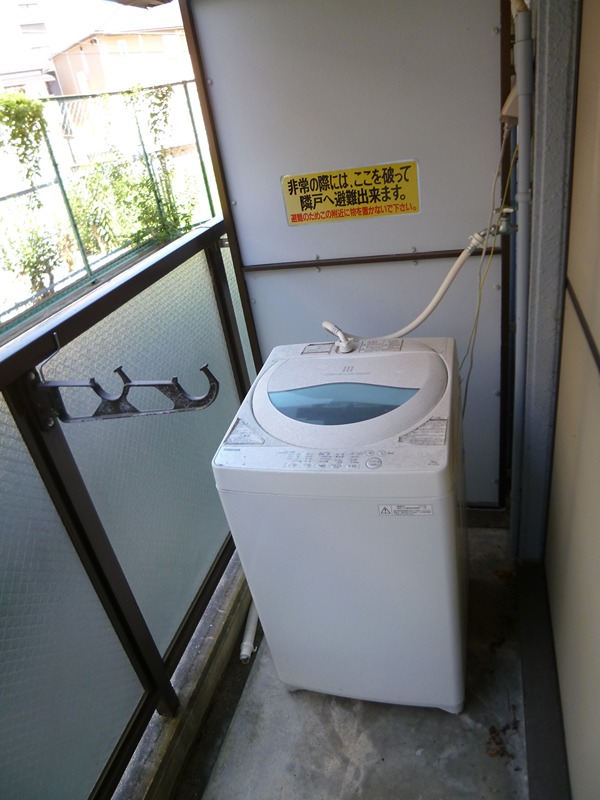 横山第1マンション ベランダ