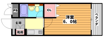 フェアリーフラッツ(女性専用) 間取り