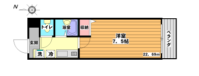 すとりぃむ21 間取り
