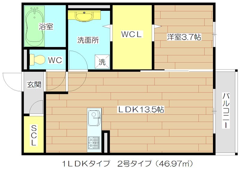 ヴァンクレール古曽部 間取り